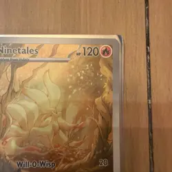 Ninetales 199/197 Illustration Rare Obsidian Flames Pokemon TCG - Image 4