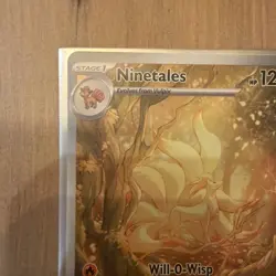 Ninetales 199/197 Illustration Rare Obsidian Flames Pokemon TCG - Image 5