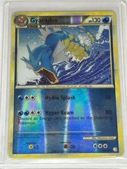 Gyarados [Reverse Holo] #4 Pokemon HeartGold & SoulSilver MINT! - Image 1