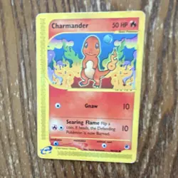 Pokemon Charmander Expedition Base Set 098/165 Regular Common 50HP Searing Flame - Image 1