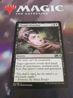 Mtg. 3x Thought Distortion. Core Set 2020. Nm - Image 1