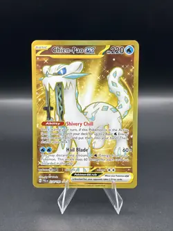Pokemon TCG Chien-Pao ex - Holo SV02: Paldea Evolved 274/193 NM - Image 1