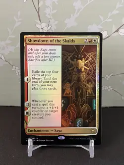 FOIL MTG-Showdown of the Skalds-Kaldheim-NM - Image 1