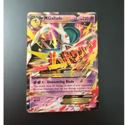 Pokemon TCG M Gallade EX Ultra Rare 35/108 Roaring Skies Mega Holo 220 HP - Image 1