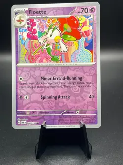 Floette [Reverse Holo] 087/167 Reverse Holo Pokemon Twilight Masquerade - Image 1