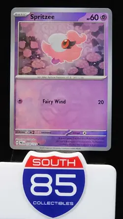 Spritzee 038/131 Master Ball Prismatic Evolutions NM Pokemon TCG - Image 1
