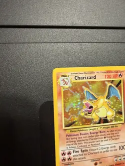 Pokemon TCG Base Set(unlimited) Charizard 4/102 Holo Holo Rare 120 HP Eng 1999 - Image 2