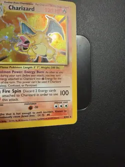 Pokemon TCG Base Set(unlimited) Charizard 4/102 Holo Holo Rare 120 HP Eng 1999 - Image 5