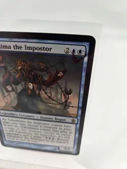 SAKASHIMA THE IMPOSTOR PL MTG DRAFT STAMP Saviors of Kamigawa - Image 2