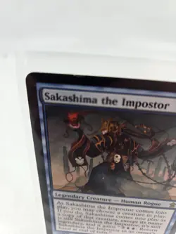 SAKASHIMA THE IMPOSTOR PL MTG DRAFT STAMP Saviors of Kamigawa - Image 3