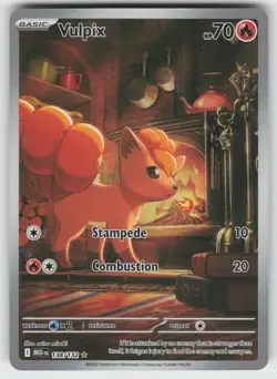 Vulpix Illustration Rare ME01: Mega Evolution 138/132 Pokemon - Image 1