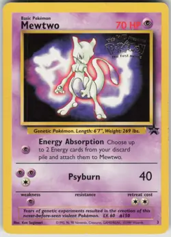 Pokemon Mewtwo (Movie Promo) Promo WoTC Promo 03/53 LP - Image 1