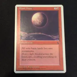 Magic the Gathering (MTG) Blood Moon - Chronicles - Image 1