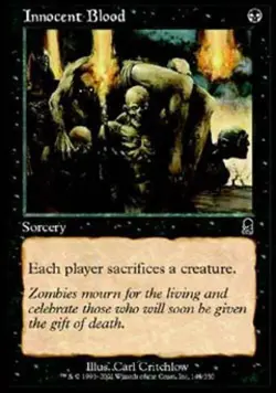 Innocent Blood - Light Play MTG Odyssey - Image 1