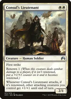 Consul's Lieutenant 2x FOIL ORI MTG Magic Origins Uncommon MINT white - Image 1