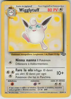 Pokemon Wigglytuff (32) Rare Jungle 32/64 MP - Image 1