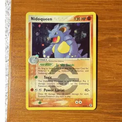 Pokemon TCG Nidoqueen 9/112 FireRed & LeafGreen Reverse Holo Rare 120 HP - Image 1