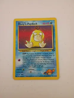 2000 Pokemon Gym Challenge Misty's Psyduck 90/132 Common LP Free Shipping. - Image 1