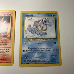 Pokemon Neo Genesis Johto Starters 1st Edition Chikorita, Cyndaquil, Totodile - Image 4