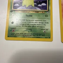 Pokemon Neo Genesis Johto Starters 1st Edition Chikorita, Cyndaquil, Totodile - Image 5
