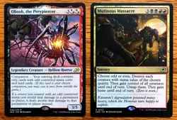 MTG Obosh the Preypiercer & Mutinous Massacre - COMBO Game Ender - EDH/Commander - Image 1