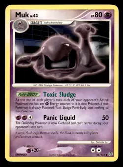 Muk 56/132 Uncommon Secret Wonders Pokemon Lightly Played - Image 1