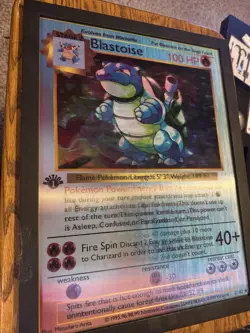 Pokemon TCG 1st Edition Base Set Holo Blastoise Charizard Venusaur Lot (1999) - Image 1