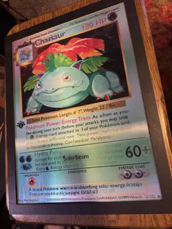 Pokemon TCG 1st Edition Base Set Holo Blastoise Charizard Venusaur Lot (1999) - Image 3