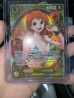 Nami (053) (SP) EB03-053 Extra Booster: One Piece Heroines Edition Foil NM - Image 1