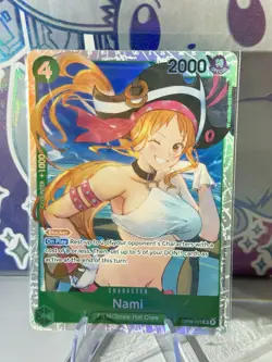 OP14-031 Nami SR One Piece OP14 The Azure Sea’s Seven English Near Mint #A6 - Image 1
