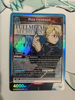 Riza Hawkeye UE09BT/FMA-1-051 SR | Union Arena TCG NM - Image 1