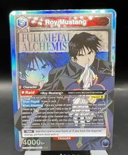 Roy Mustang SR UE09BT/FMA-1-055 Union Arena Full metal Alchemist Near Mint - Image 1