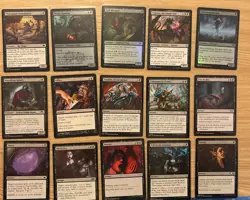 Casual MTG Commander Deck Mono Black Wheels W/ Seizan, Perverter Of Truth Budget - Image 2