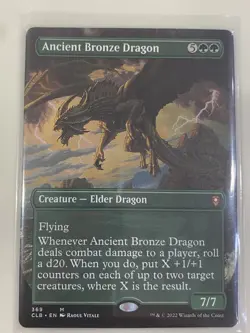 Ancient Bronze Dragon (Borderless) MTG Non-Foil - NM - Image 1