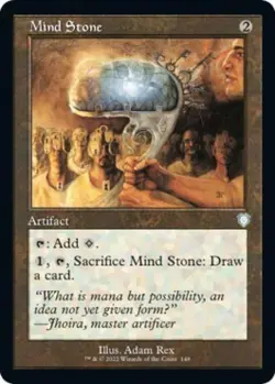 Mind Stone - Light Play MTG Commander: The Brothers' War - Image 1