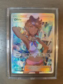 Pokemon TCG Olivia Crimson Invasion Full Art Ultra Rare Trainer Card 111/111 NM - Image 1