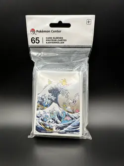 Great Wave Pikachu & Friends 🌊 • 65 Sleeves Pokemon Center Exclusive Sealed - Image 1
