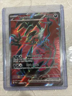 Yveltal ex 105/088 - Full Art Ultra Rare - Pokemon TCG: Perfect Order - NM - Image 1