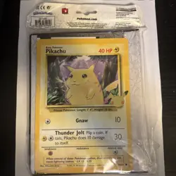 Pokemon TCG 25th Anniversary First Partner Collector Jumbo Binder Pikachu Jumbo - Image 1