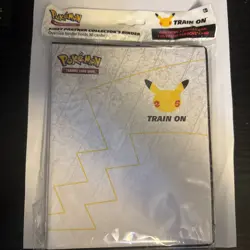 Pokemon TCG 25th Anniversary First Partner Collector Jumbo Binder Pikachu Jumbo - Image 2