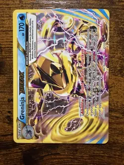 Pokemon Greninja BREAK Holo Rare 170 HP 41/122 Breakpoint - Image 1