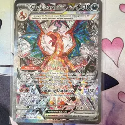 Pokemon Charizard ex SV03 Obsidian Flames 223/197 Rare Stage 2 330 HP Holo Engl… - Image 2
