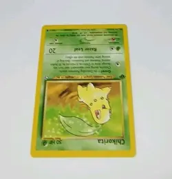 1st Edition CHIKORITA - Neo Genesis - 54/111 Vintage NM 🌟 Unplayed Pokemon Card - Image 3
