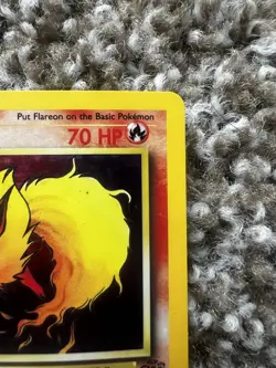 Pokemon Flareon 3/64 Jungle Holo Rare 1999 Wizards of the Coast 70 HP Card - Image 4