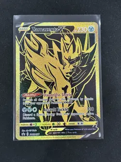 Zamazenta V SWSH077 Pokemon TCG Black Star Promo Premium Collection NM - Image 1
