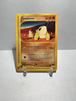 Sandshrew 92/144 Pokemon Skyridge English Near Mint NM - Image 1