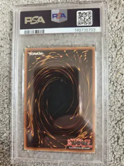 PSA 3 VG Dark Magician SDY-006 Unlimited Edition Ultra Rare YuGiOh 2002 #SDY-006 - Image 2