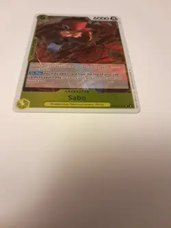 Sabo Rare (R) OP12-100 Legacy of the Master English Foil - Image 3