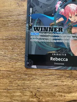 Rebecca (Winner Pack 2025 Vol. 2) OP04-092 R Foil One Piece Promotion Cards - Image 2