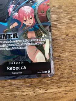 Rebecca (Winner Pack 2025 Vol. 2) OP04-092 R Foil One Piece Promotion Cards - Image 3